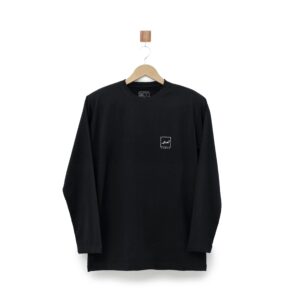 Black Plain Tee