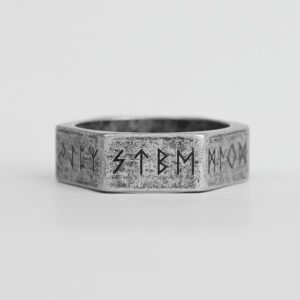Gray Amulet Ring
