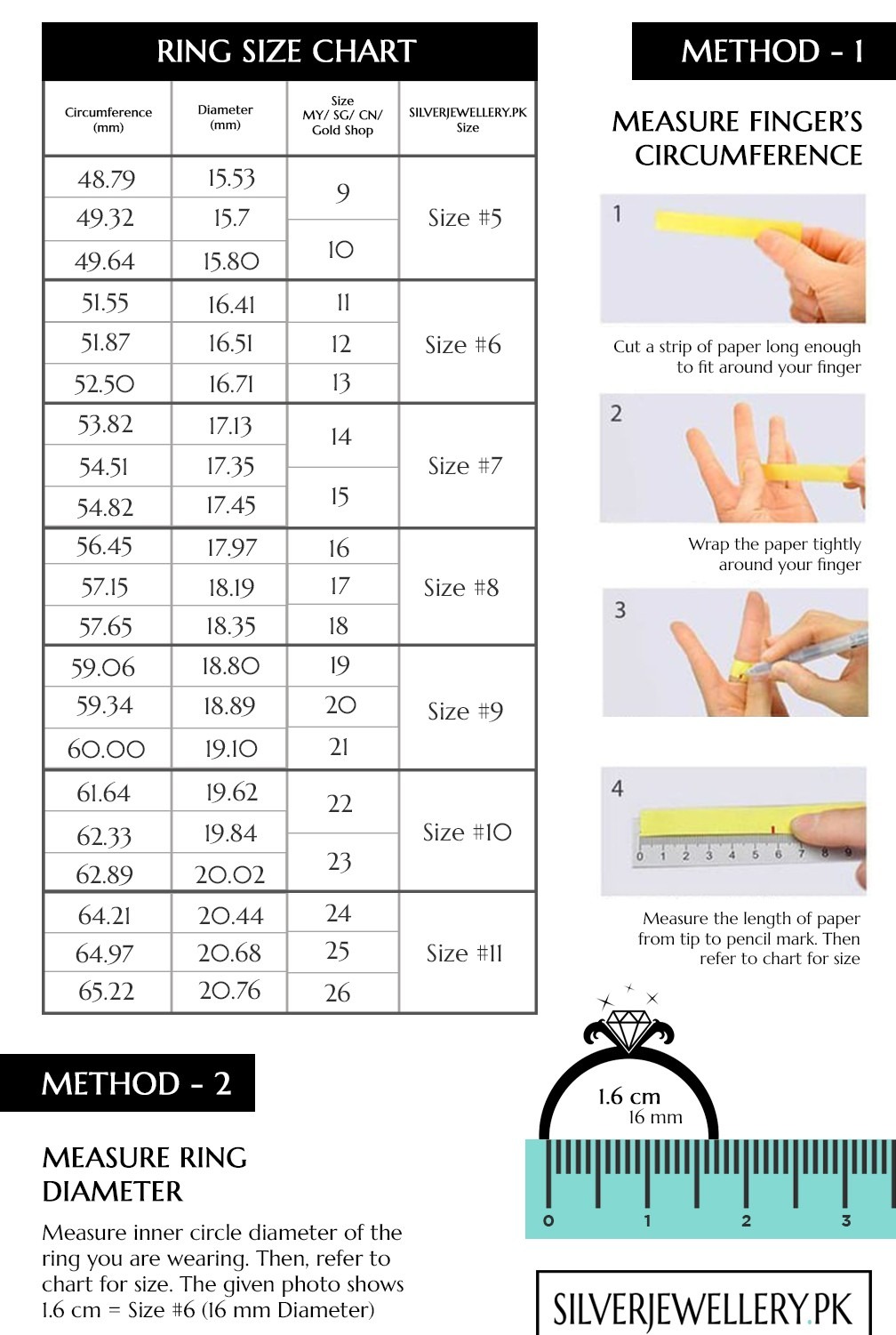 Ring Size Guide