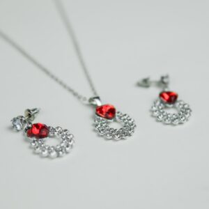 Heart Pearl set